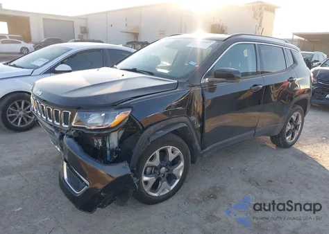 2020 Jeep Compass Limited 4X4 из США, поврежденный, VIN 3C4NJDCB7LT142313